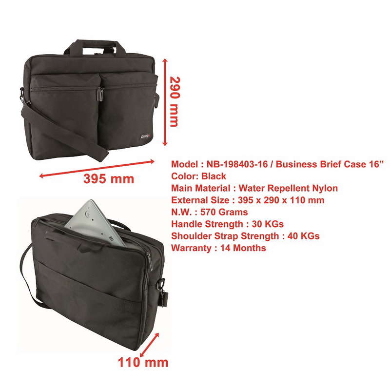 NB-198403-16 Brief Case 16” 